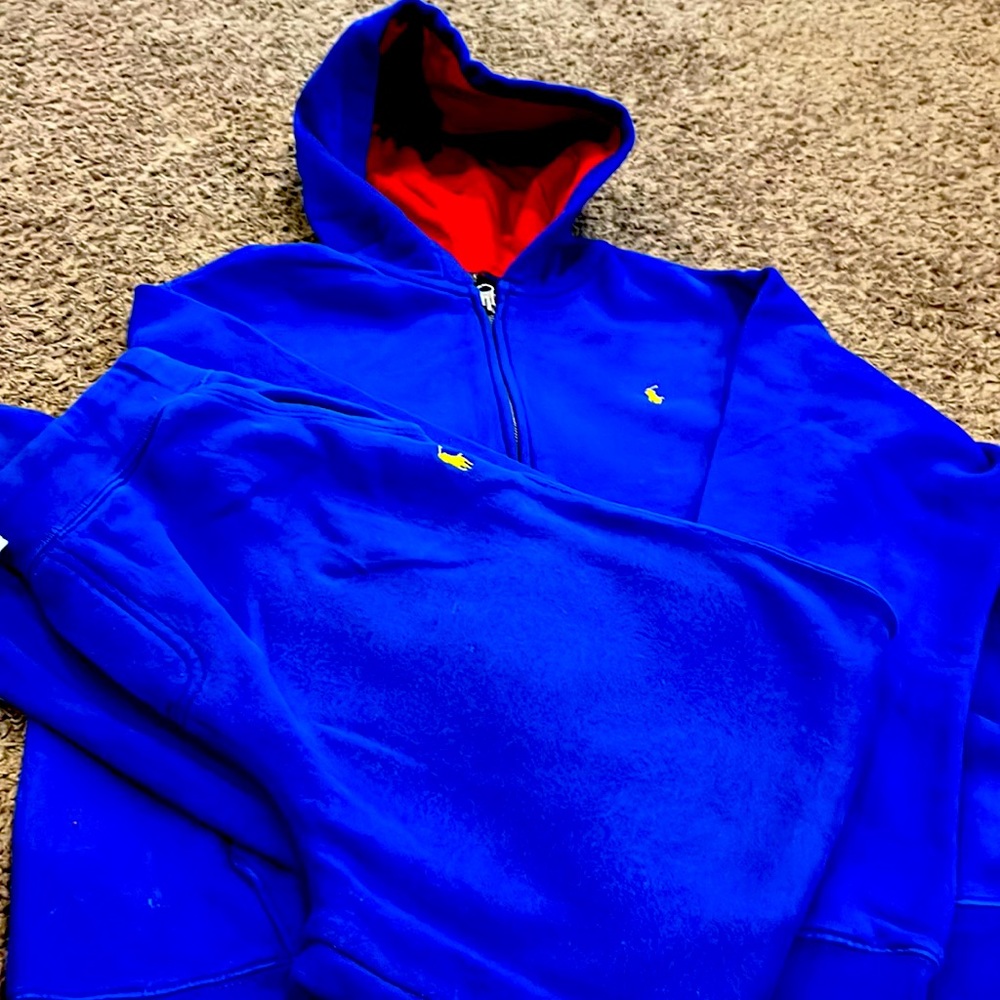 Boys x-large ralph Lauren jogging suit